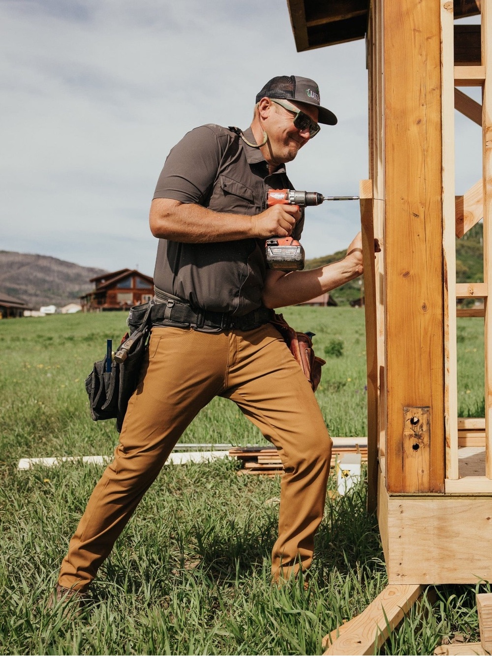 TRUEWERK | EDO WerkPant | Sand | Waist 34” Short